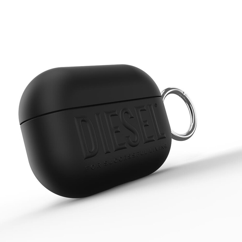 Diesel AirPods Pro / Pro 2 için 3D Biscotto Kılıf - Siyah - Thumbnail