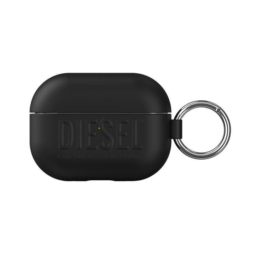 Diesel AirPods Pro / Pro 2 için 3D Biscotto Kılıf - Siyah - Thumbnail