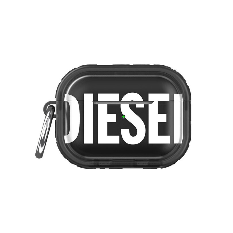 Diesel AirPods Pro / Pro 2 için Biscotto Bumper Kılıf - Siyah - Thumbnail
