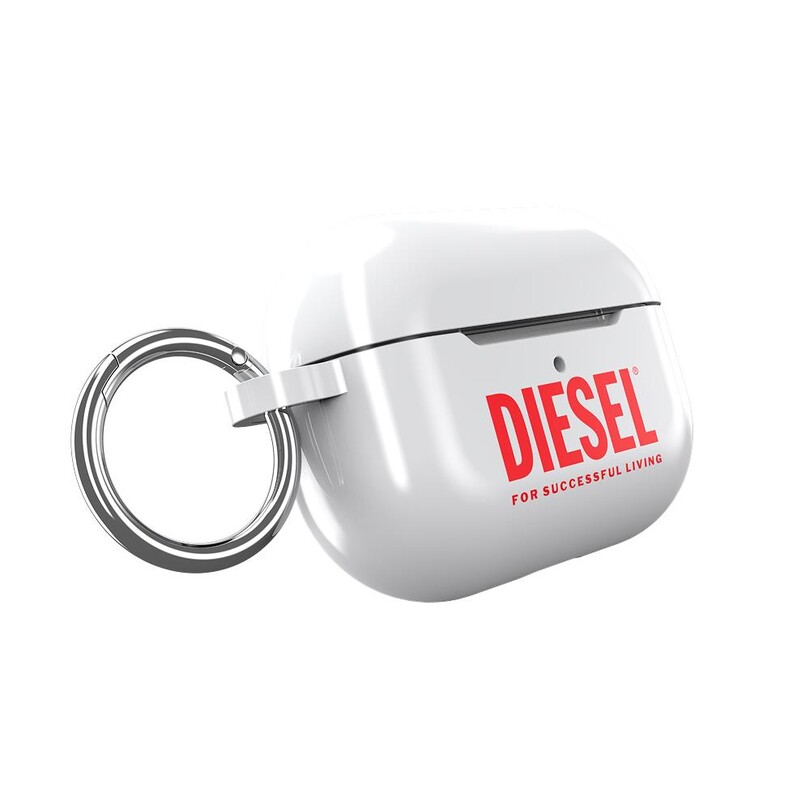 Diesel AirPods Pro / Pro 2 için Biscotto Kılıf - Beyaz - Thumbnail