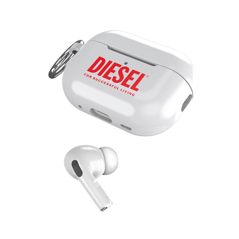Diesel AirPods Pro / Pro 2 için Biscotto Kılıf - Beyaz - Thumbnail