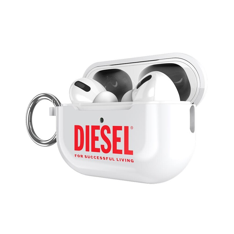 Diesel AirPods Pro / Pro 2 için Biscotto Kılıf - Beyaz - Thumbnail