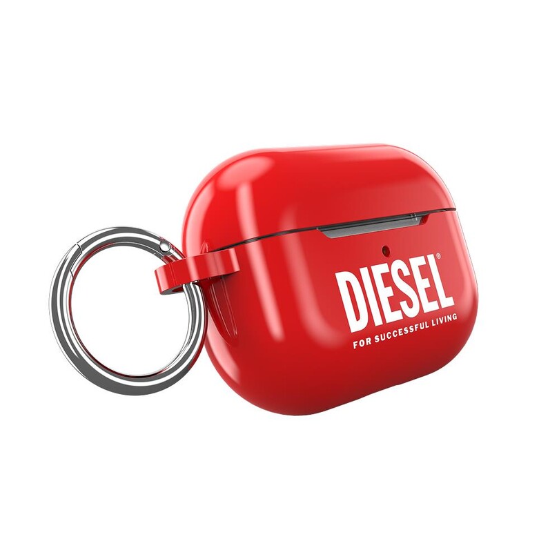 Diesel AirPods Pro / Pro 2 için Biscotto Kılıf - Kırmızı - Thumbnail