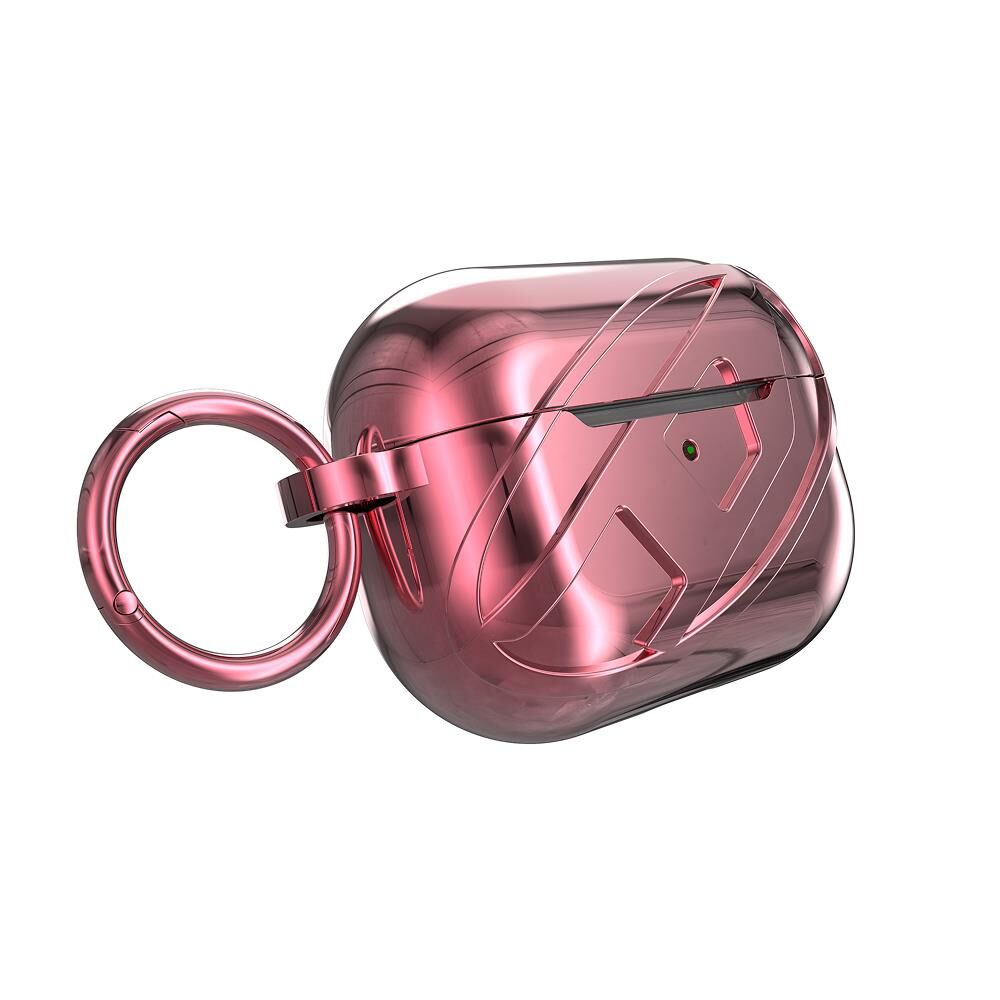 Diesel AirPods Pro / Pro 2 için Parlak Kılıf - Pembe