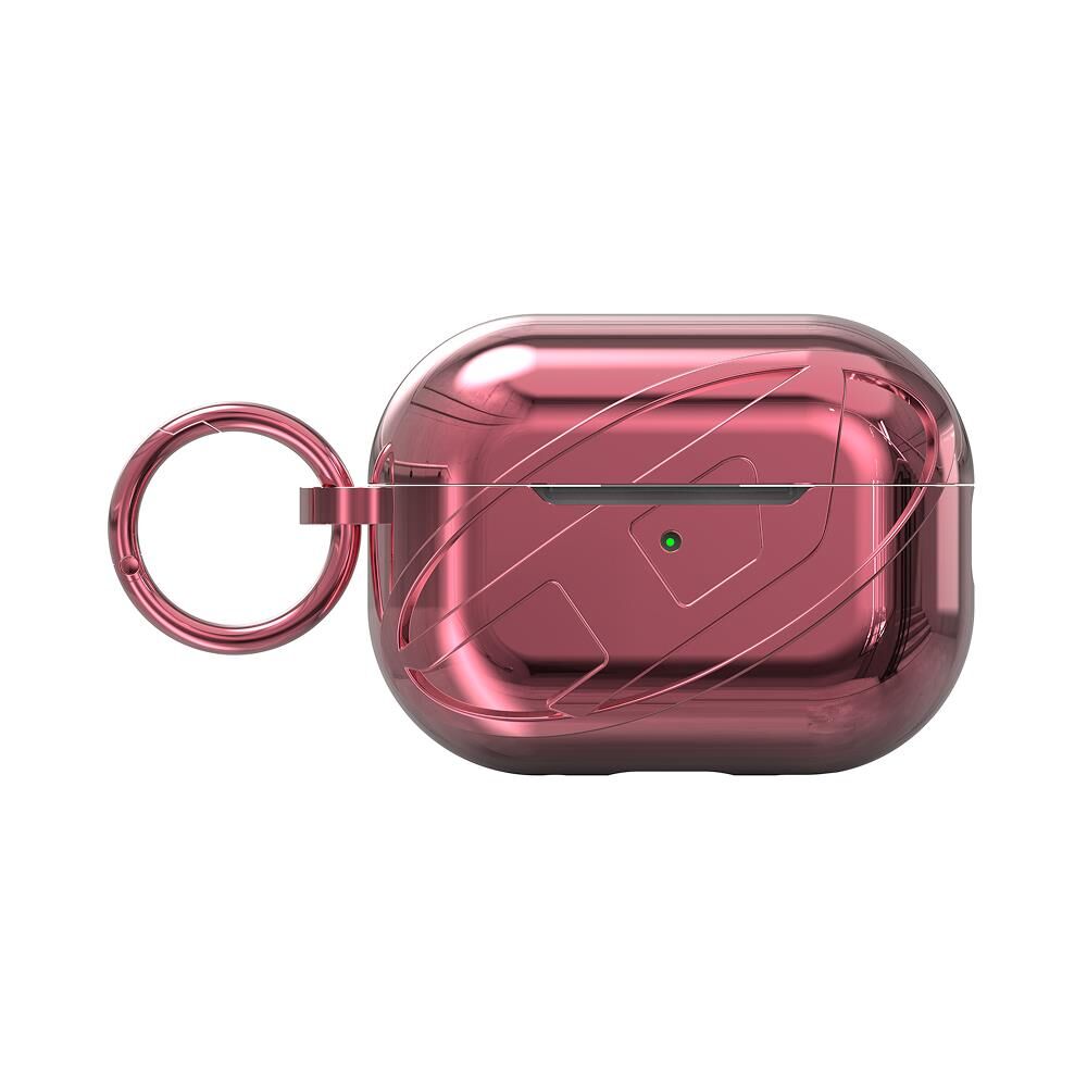 Diesel AirPods Pro / Pro 2 için Parlak Kılıf - Pembe