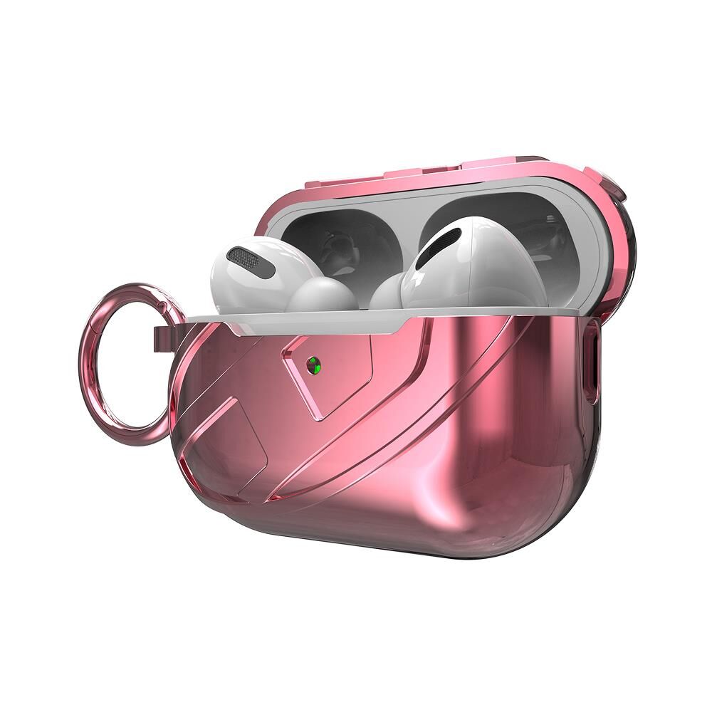 Diesel AirPods Pro / Pro 2 için Parlak Kılıf - Pembe
