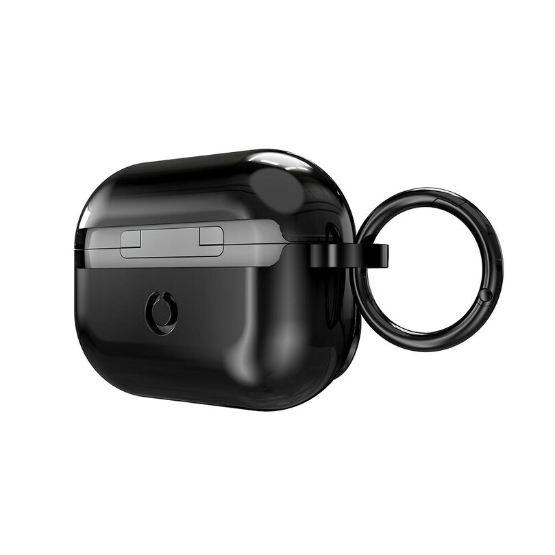 Diesel AirPods Pro / Pro 2 için Parlak Kılıf - Siyah - Thumbnail