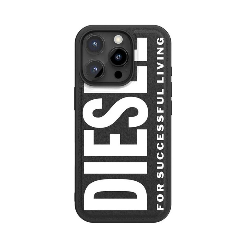 DIESEL - Diesel iPhone 16 Pro Magsafe Destekli Core Kalıplı Kılıf - Siyah/Beyaz