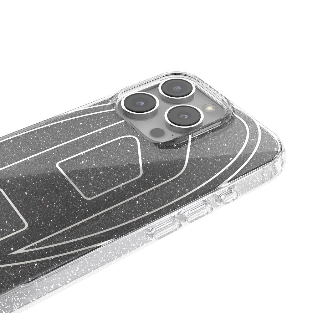 Diesel iPhone 16 Pro Oval D Simli Kılıf - Siyah