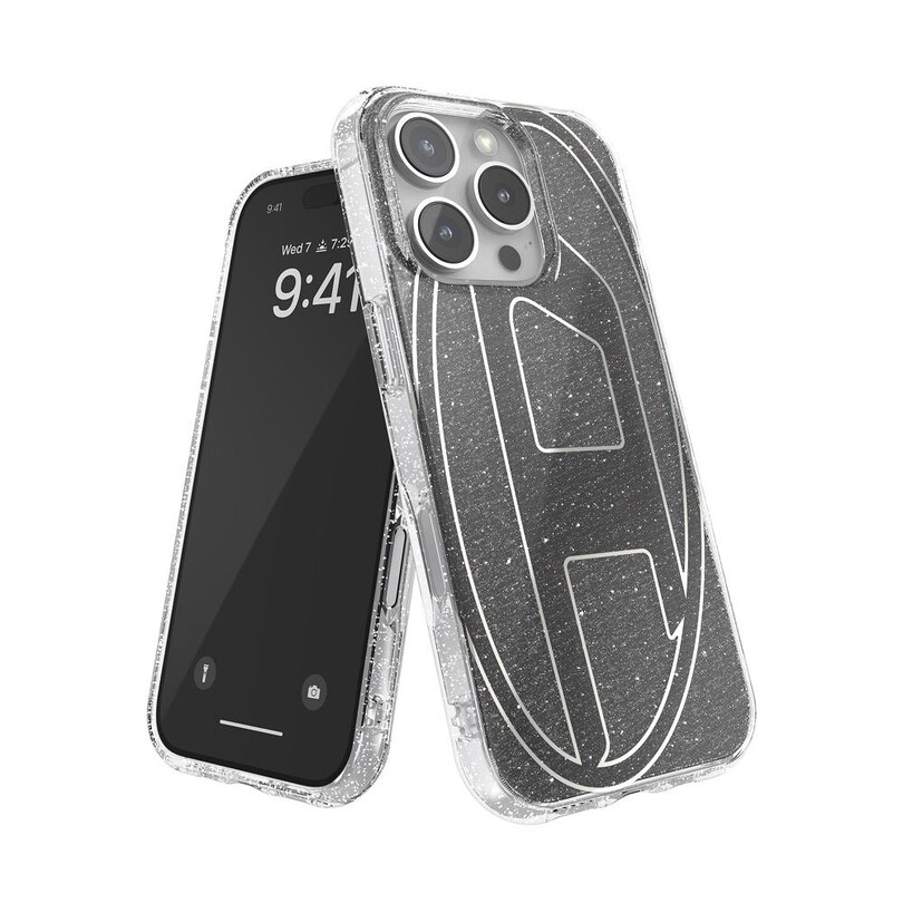 Diesel iPhone 16 Pro Oval D Simli Kılıf - Siyah - Thumbnail