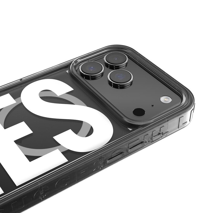 Diesel iPhone 17 Pro Uyumlu Magsafe Destekli Biscotto Bumper Kılıf - Siyah - Thumbnail