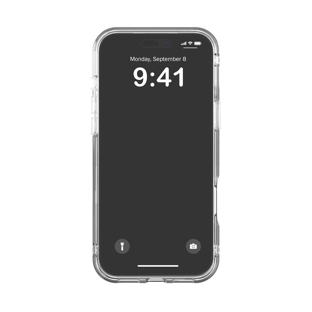 Diesel iPhone 17 Pro Uyumlu Max Magsafe Destekli Oval D Metalik Kılıf - Gümüş