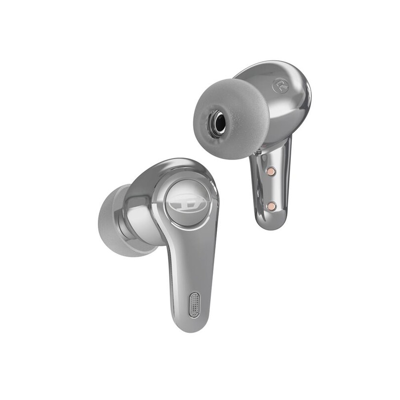 Diesel True Wireless Kablosuz Kulaklık Parlak - Gümüş - Thumbnail