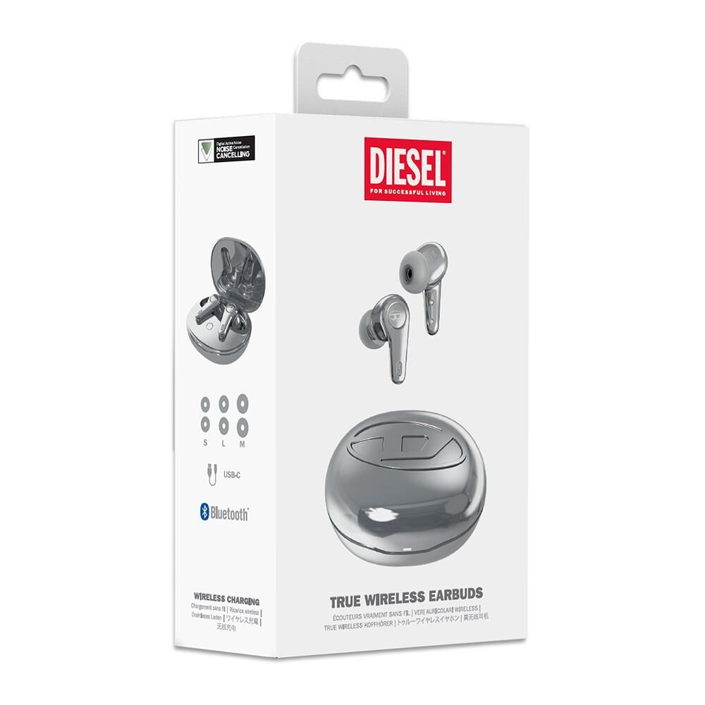 Diesel True Wireless Kablosuz Kulaklık Parlak - Gümüş