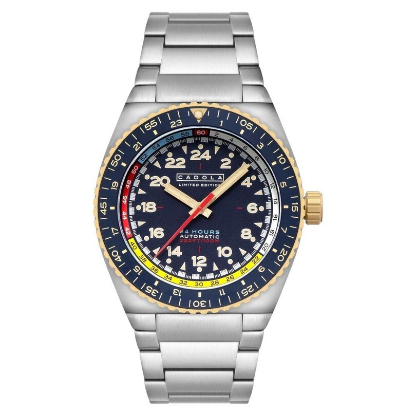 CADOLA - DOG LEG ROYAL BLUE CD-1030-33 Otomatik Erkek Kol Saati