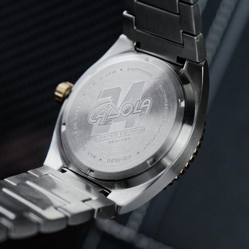 DOG LEG ROYAL BLUE CD-1030-33 Otomatik Erkek Kol Saati - Thumbnail