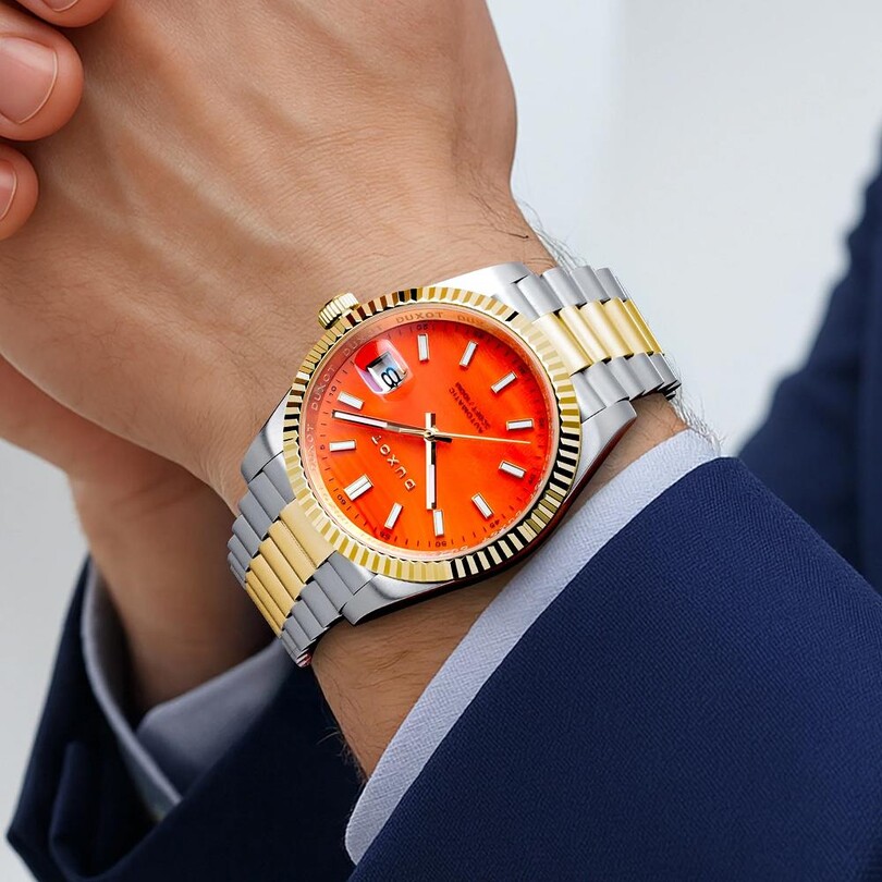 MARCEL LAPIDARY LIMITED EDITION Otomatik DX-2059-GG Erkek Kol Saati - Thumbnail