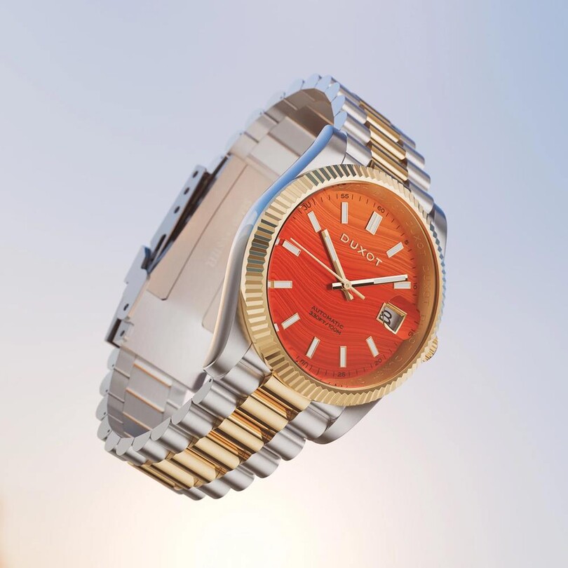 MARCEL LAPIDARY LIMITED EDITION Otomatik DX-2059-GG Erkek Kol Saati - Thumbnail