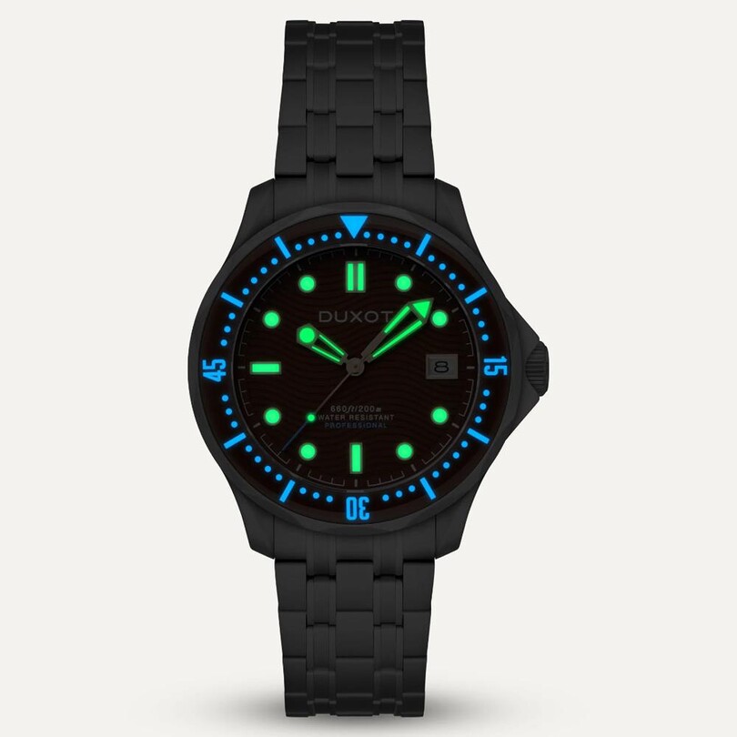 HENRI DIVER DX-2060-44 Otomatik (Seiko NH35 Mekanizmalı) Erkek Kol Saati - Thumbnail