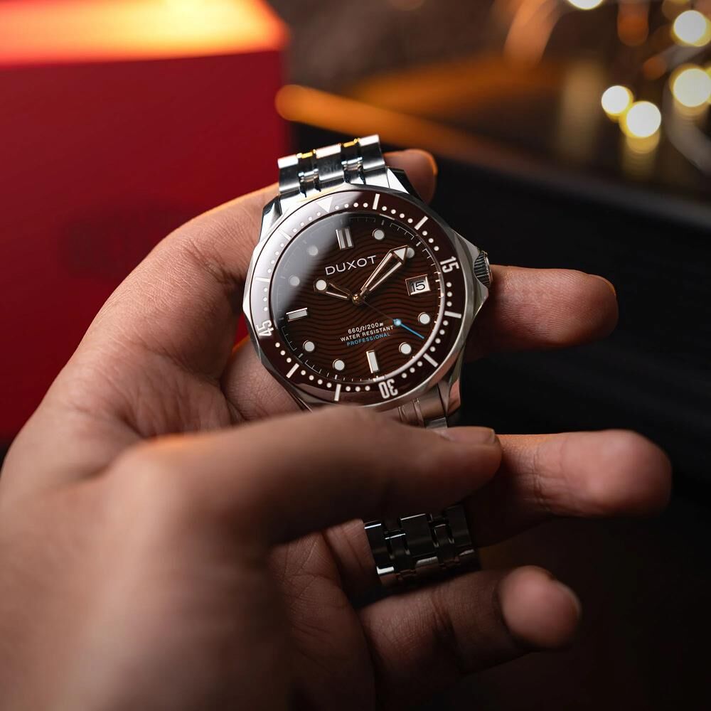 HENRI DIVER DX-2060-44 Otomatik (Seiko NH35 Mekanizmalı) Erkek Kol Saati