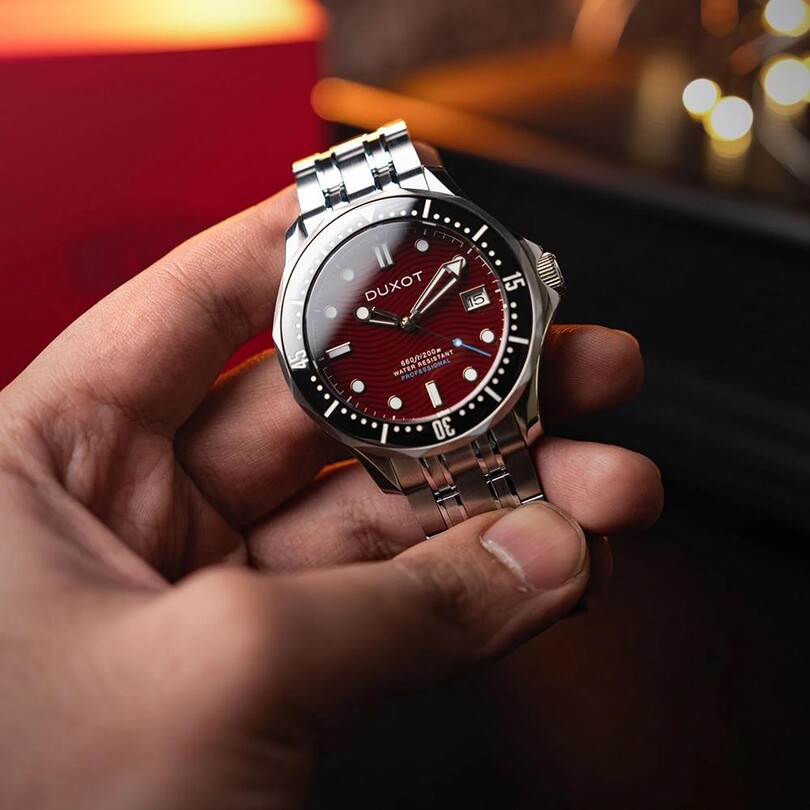 HENRI DIVER DX-2060-55 Otomatik Erkek Kol Saati - Thumbnail