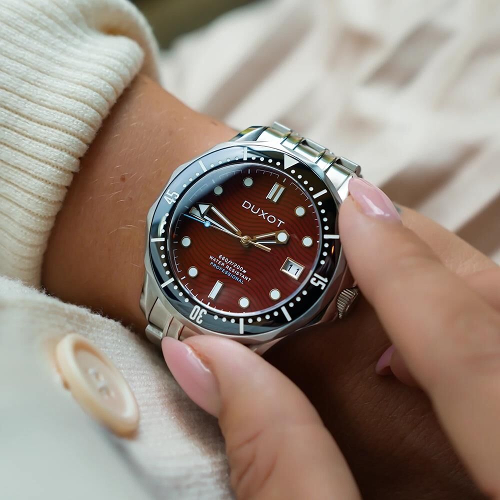 HENRI DIVER DX-2060-55 Otomatik Erkek Kol Saati