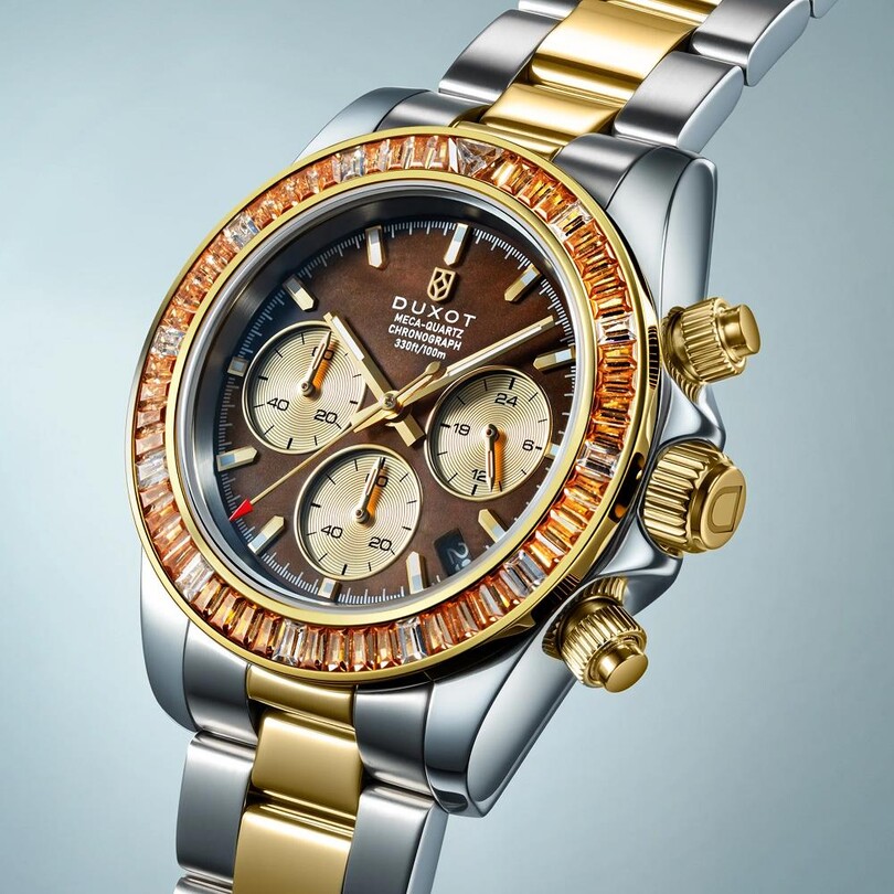 ACCELERO RAINBOW DX-2064-77 (Seiko VK63 Mekanizmalı) Erkek Kol Saati - Thumbnail