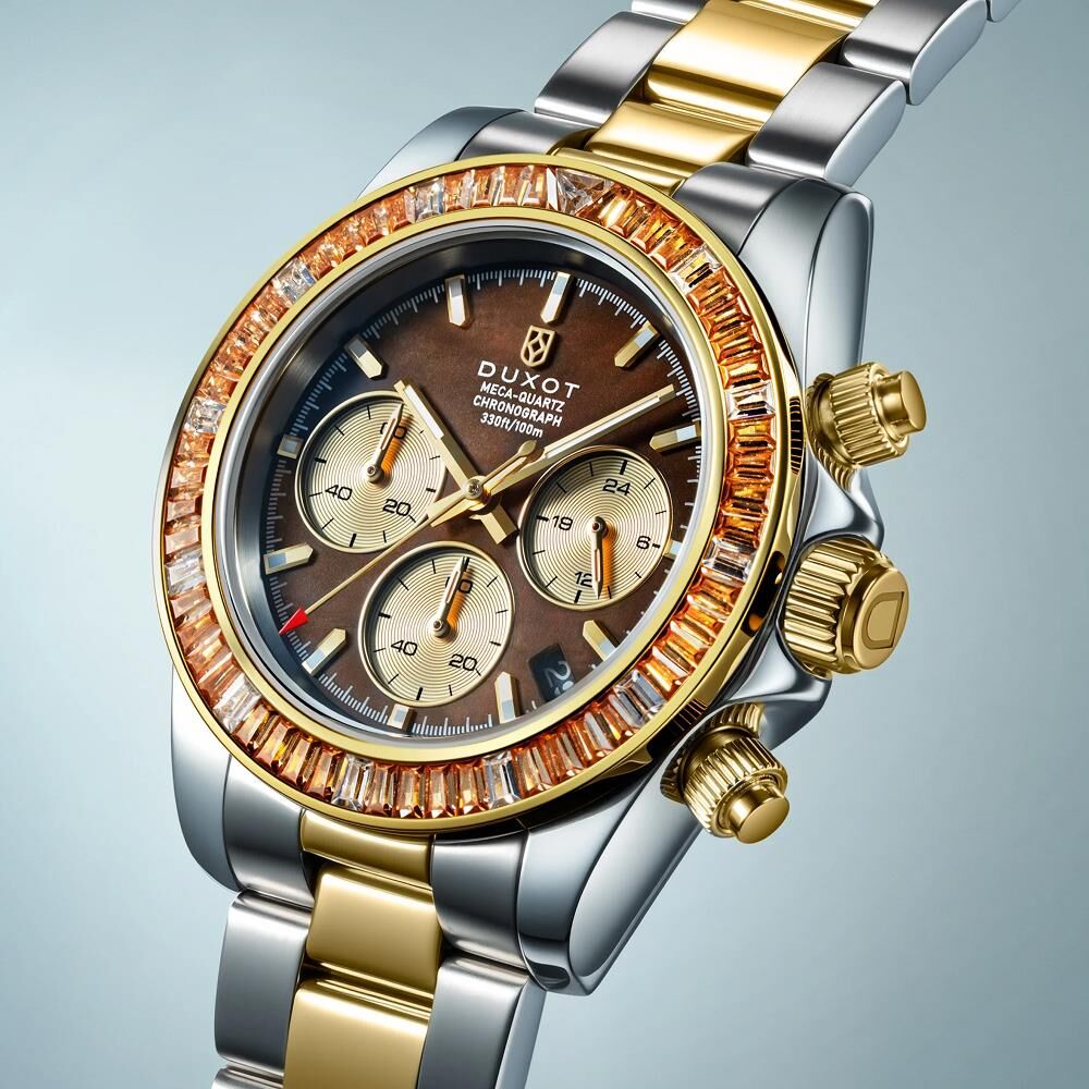 ACCELERO RAINBOW DX-2064-77 (Seiko VK63 Mekanizmalı) Erkek Kol Saati