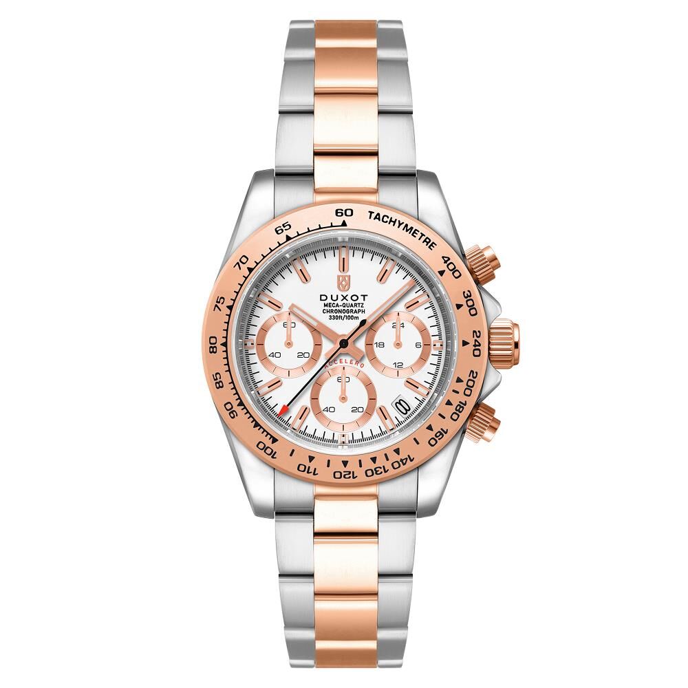 ACCELERO CHRONOGRAPH DX-2065-77 (Seiko VK63 Mekanizmalı) Erkek Kol Saati - 1