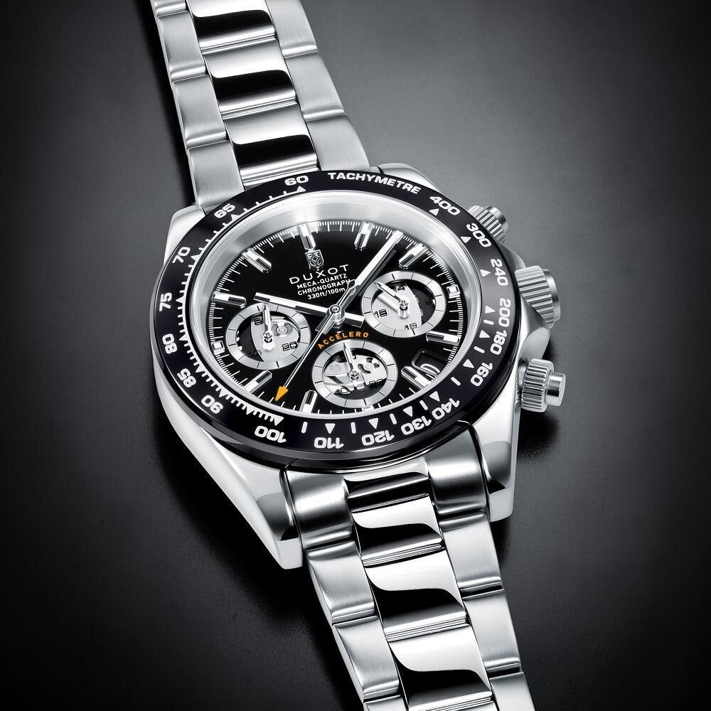 ACCELERO CHRONOGRAPH COMPAX SKELETON EDITION DX-2065-CC (Seiko VK63 Mekanizmalı) Erkek Kol Saati - 2