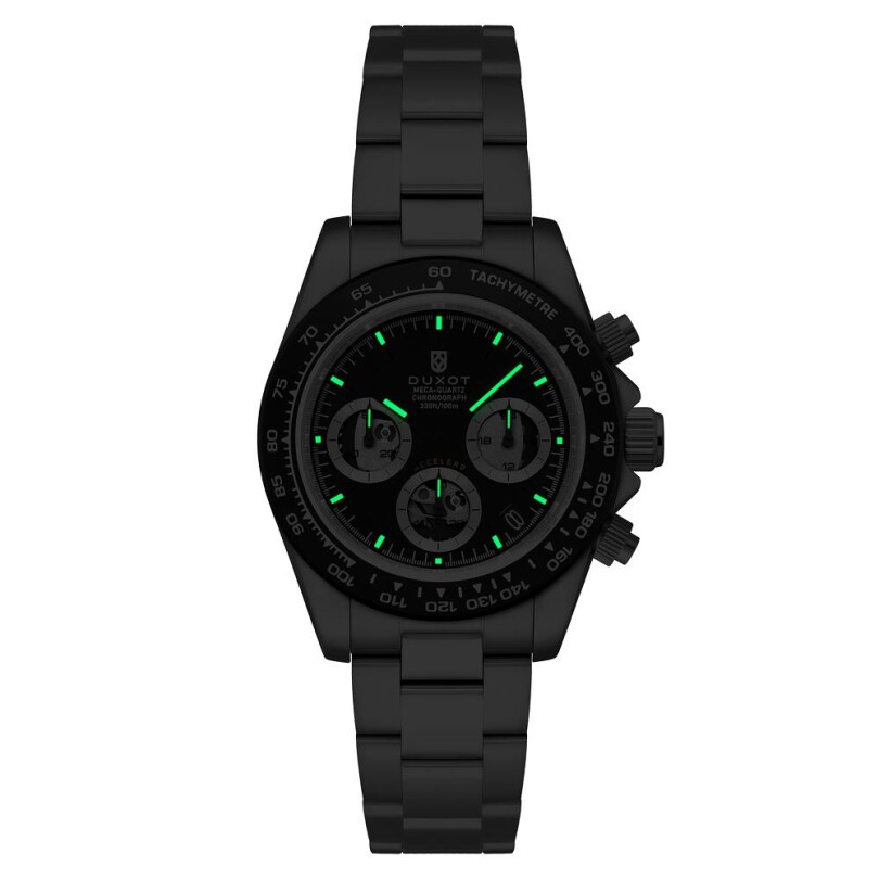 ACCELERO CHRONOGRAPH COMPAX SKELETON EDITION DX-2065-CC (Seiko VK63 Mekanizmalı) Erkek Kol Saati - 4
