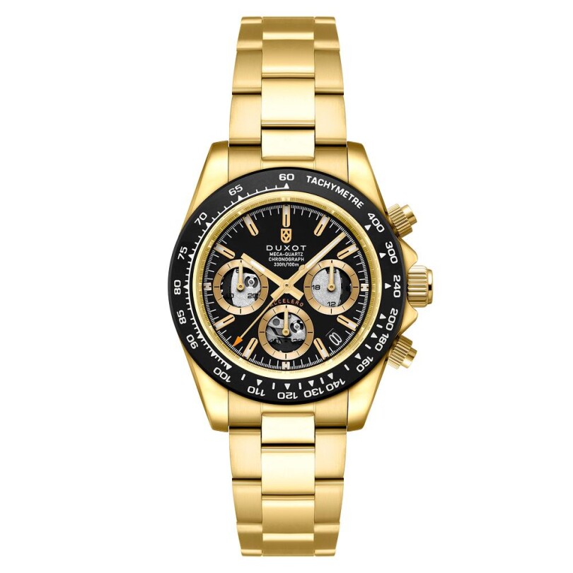 ACCELERO CHRONOGRAPH COMPAX SKELETON EDITION DX-2065-EE (Seiko VK63 Mekanizmalı) Erkek Kol Saati 