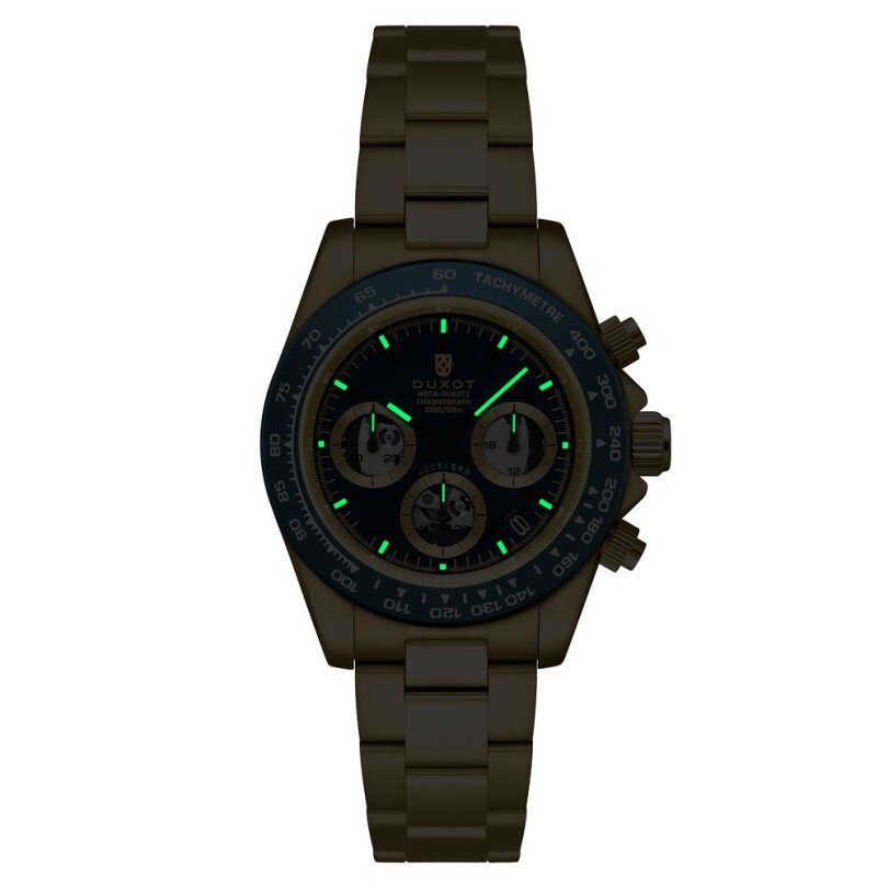 ACCELERO CHRONOGRAPH COMPAX SKELETON EDITION DX-2065-EE (Seiko VK63 Mekanizmalı) Erkek Kol Saati - 2