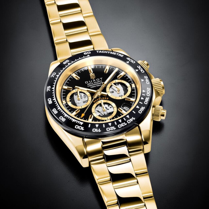 ACCELERO CHRONOGRAPH COMPAX SKELETON EDITION DX-2065-EE (Seiko VK63 Mekanizmalı) Erkek Kol Saati - 3