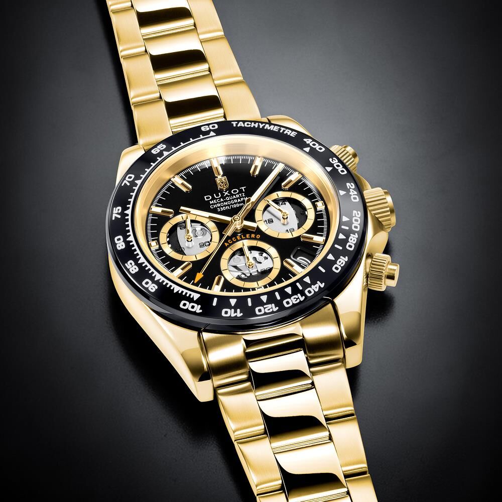 ACCELERO CHRONOGRAPH COMPAX SKELETON EDITION DX-2065-EE (Seiko VK63 Mekanizmalı) Erkek Kol Saati - 3