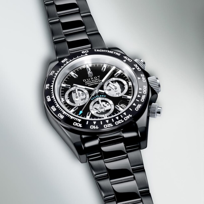 ACCELERO CHRONOGRAPH COMPAX SKELETON EDITION DX-2065-GG (Seiko VK63 Mekanizmalı) Erkek Kol Saati - 3
