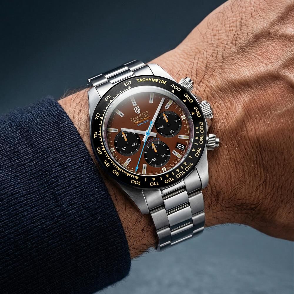 ACCELERO CHRONOGRAPH DX-2065-JJ (Seiko VK63 Mekanizmalı) Erkek Kol Saati - 4