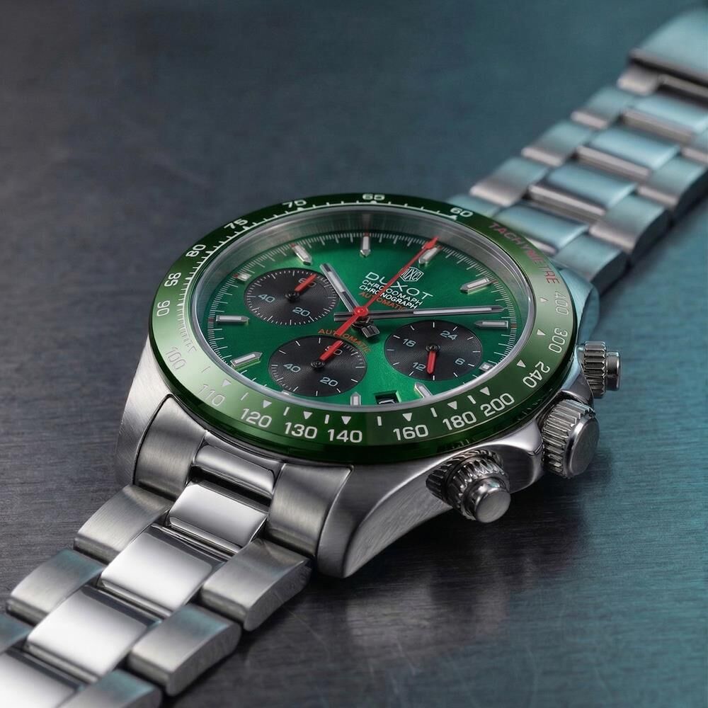 ACCELERO CHRONOGRAPH DX-2065-LL (Seiko VK63 Mekanizmalı) Erkek Kol Saati - 3