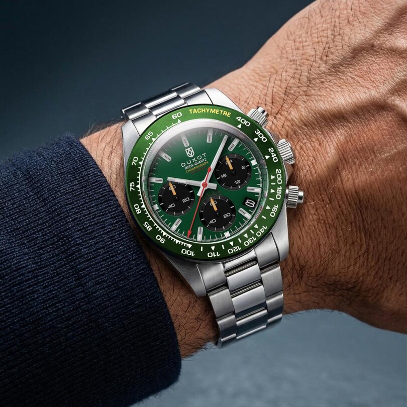 ACCELERO CHRONOGRAPH DX-2065-LL (Seiko VK63 Mekanizmalı) Erkek Kol Saati - 4