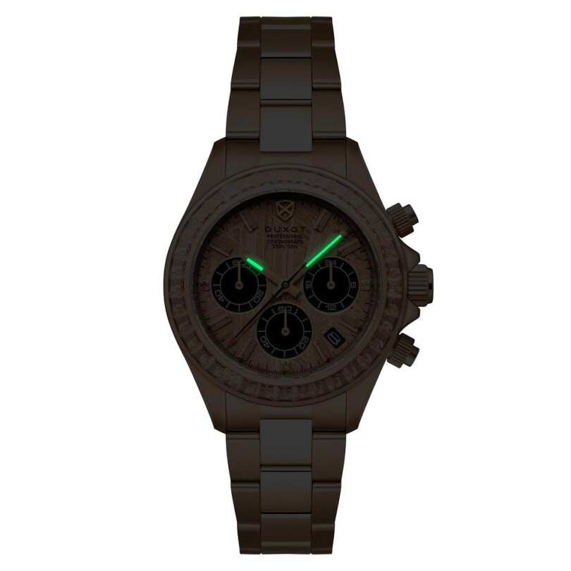 ACCELERO METEORITE CHRONOGRAPH LIMITED EDITION DX-2071-44 (Seiko VK63 Mekanizmalı) Erkek Kol Saati - 2