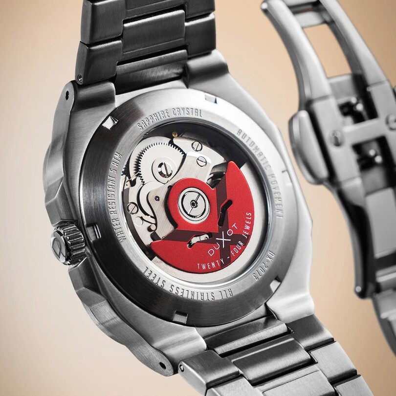 QUADRATA DX-2073-33 Otomatik (Citizen Miyota 8215 Mekanizmalı) Erkek Kol Saati - Thumbnail