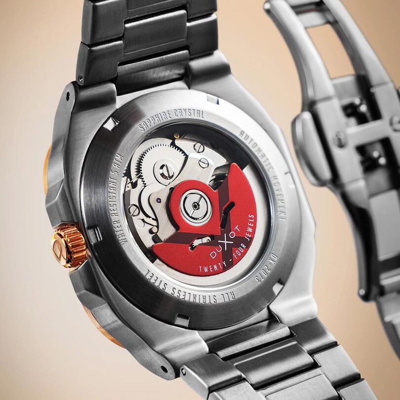 QUADRATA DX-2073-44 Otomatik (Citizen Miyota 8215 Mekanizmalı) Erkek Kol Saati - Thumbnail