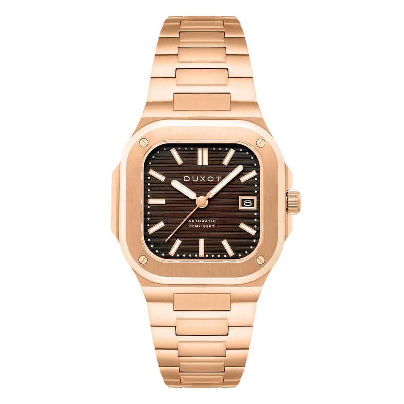 DUXOT - QUADRATA DX-2073-55 Otomatik (Citizen Miyota 8215 Mekanizmalı) Erkek Kol Saati