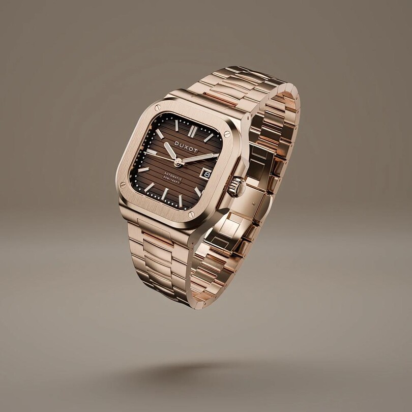 QUADRATA DX-2073-55 Otomatik (Citizen Miyota 8215 Mekanizmalı) Erkek Kol Saati - Thumbnail