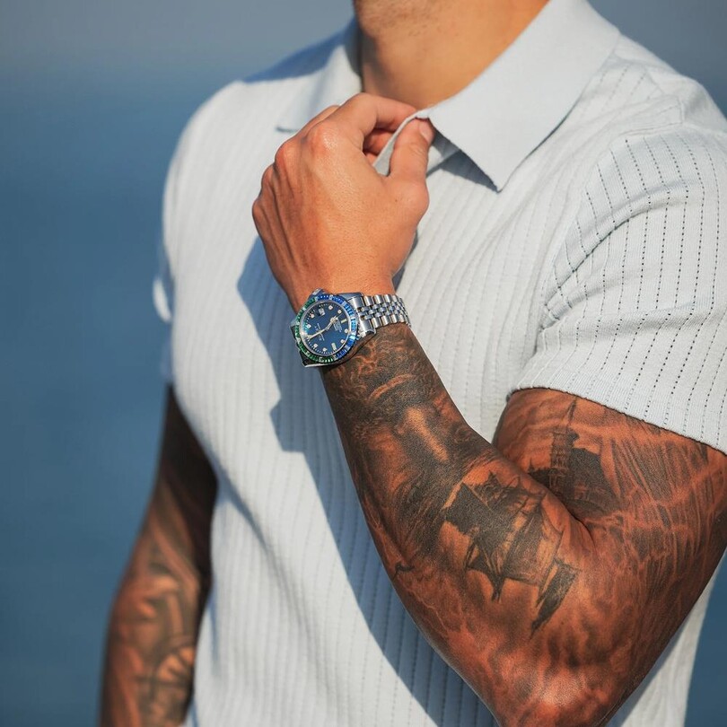 ATLANTICA 40 DX-2077-44 Otomatik (Citizen Miyota 8215 Mekanizmalı) Erkek Kol Saati - Thumbnail