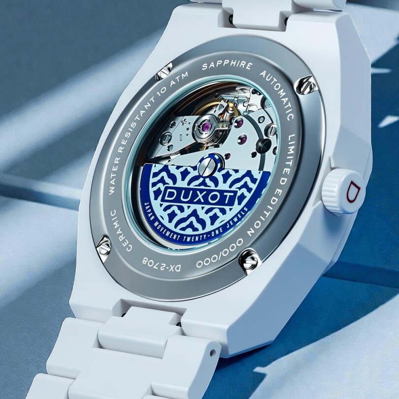 PAMPLONA CERAMIC LIMITED EDITION DX-2078-11 Otomatik (Citizen Miyota 8215 Mekanizmalı) Erkek Kol Saati - 3
