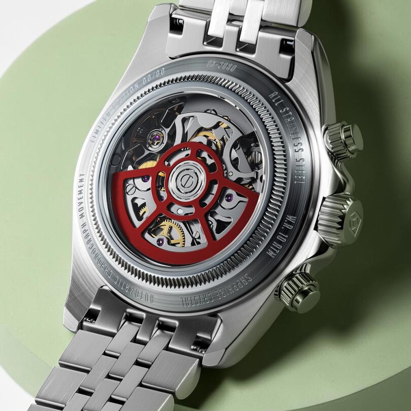 ACCELERO CHRONOGRAPH LUMINARA LIMITED EDITION DX-2080-44 Otomatik Erkek Kol Saati - 4
