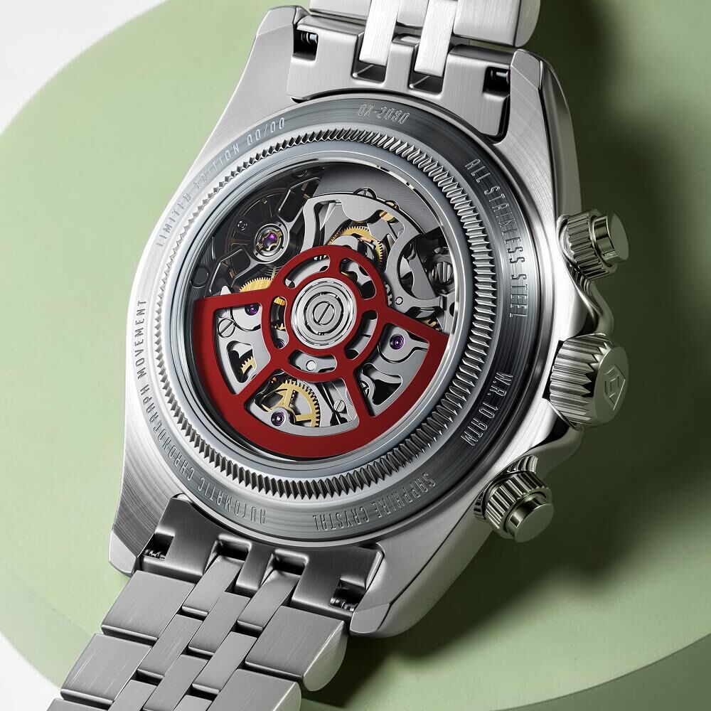 ACCELERO CHRONOGRAPH LUMINARA LIMITED EDITION DX-2080-44 Otomatik Erkek Kol Saati - 4