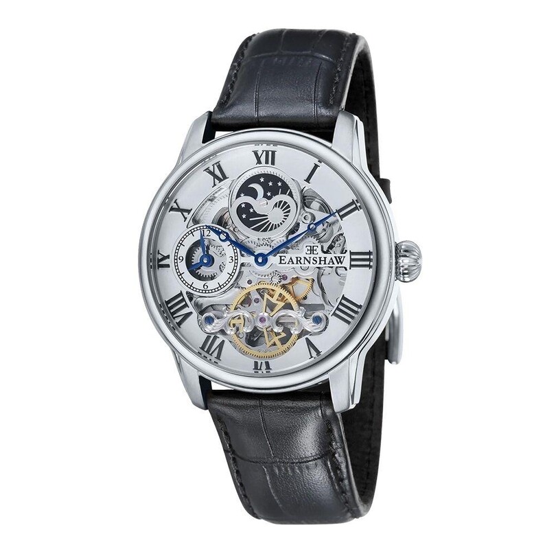 EARNSHAW - LONGITUDE AUTOMATIC SKELETON ES-8006-01 Erkek Kol Saati