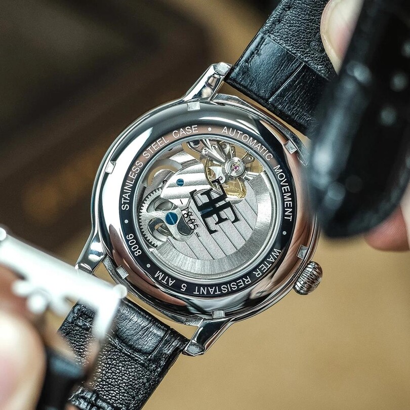 LONGITUDE AUTOMATIC SKELETON ES-8006-01 Erkek Kol Saati - Thumbnail